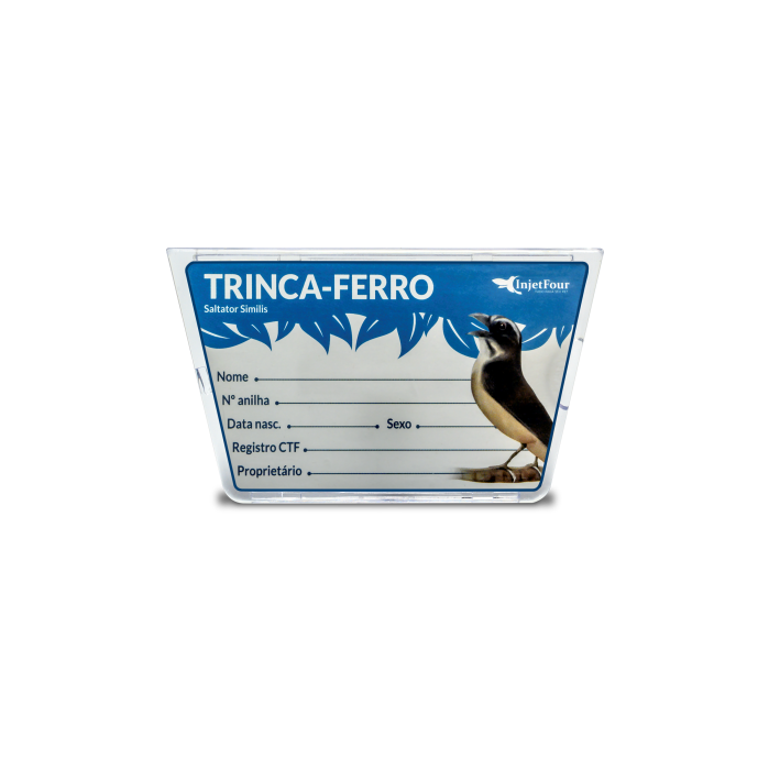 Placa De Identifica&ccedil;&atilde;o Trinca Ferro